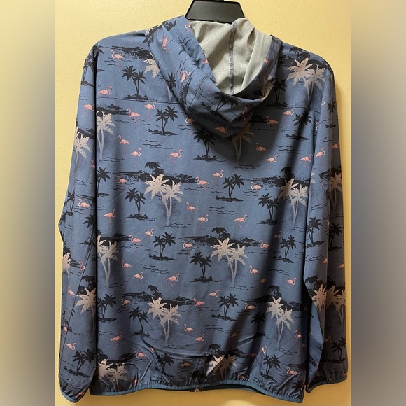 MARGARITAVILLE ISLAND GIII JACKET WOMEN ZIP-UP LONG SLEEVE HOODIE COLOR BLUE M - Picture 11 of 15